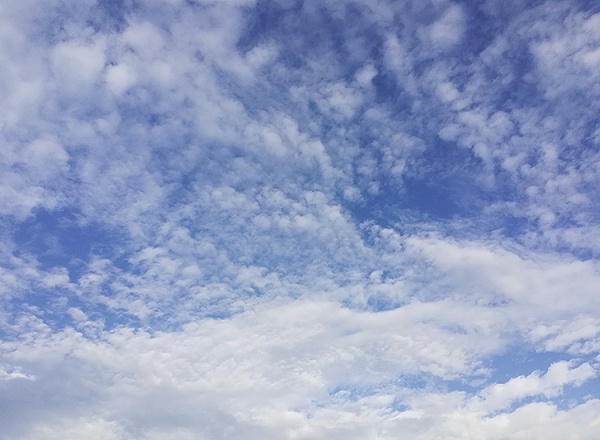 一月初昆明的天空