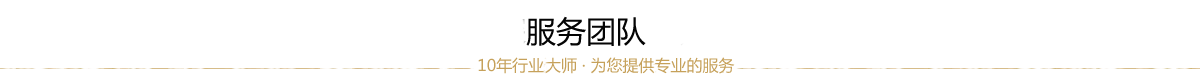 资深服务团队