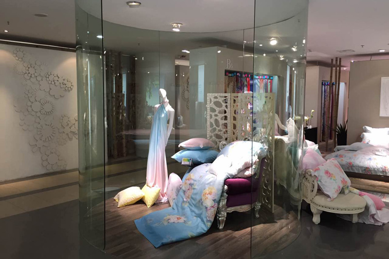 一米阳光家纺展厅陈列